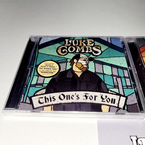 NWT Luke Combs This One's For You & Too CD Lot Of 2 Plus Bonus Collectible Pins - Picture 3 of 7